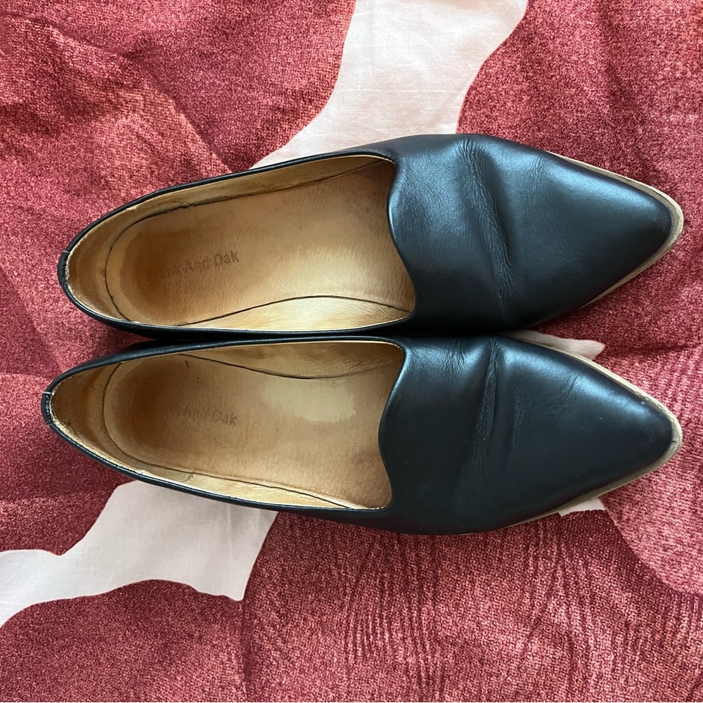 Frank and Oak handmade flats - made in Portugal fits 37EU